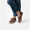 Paul Green Platform Laced Moccasin - Brown Suede